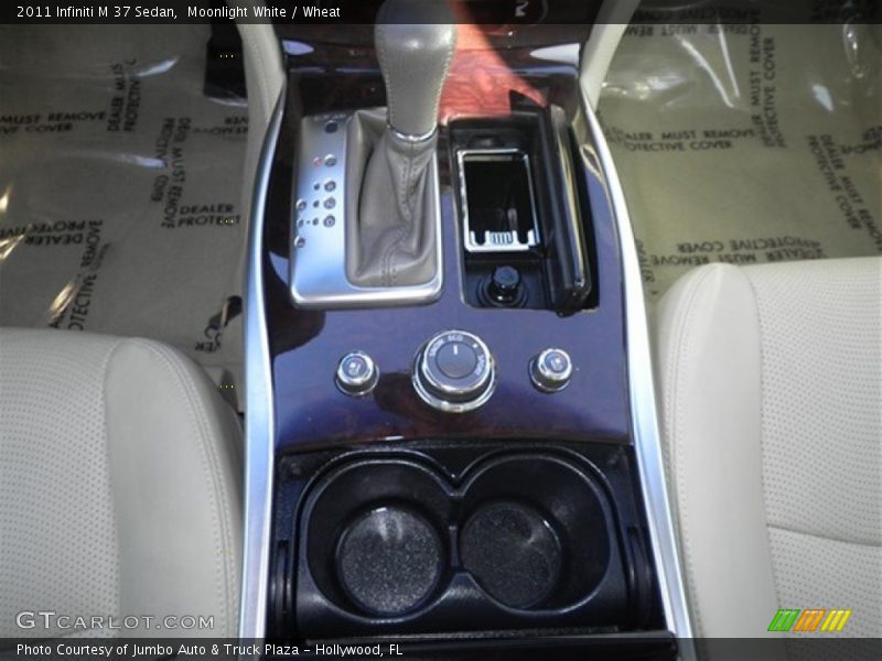 Moonlight White / Wheat 2011 Infiniti M 37 Sedan