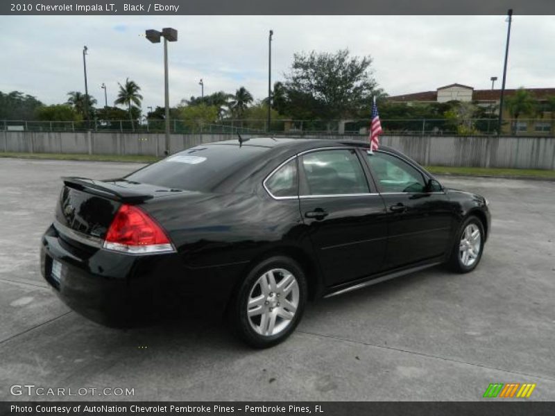 Black / Ebony 2010 Chevrolet Impala LT