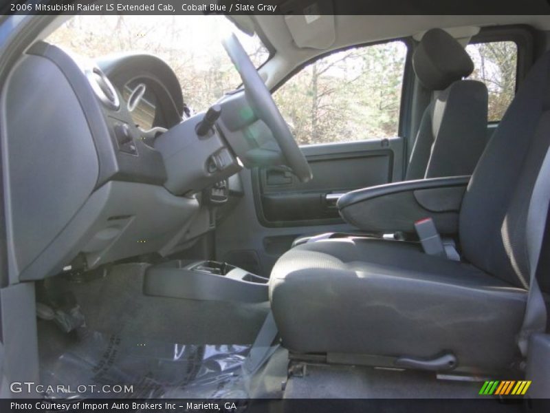 Cobalt Blue / Slate Gray 2006 Mitsubishi Raider LS Extended Cab