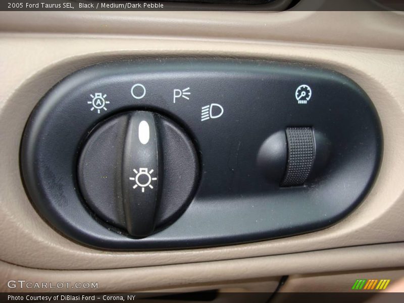 Black / Medium/Dark Pebble 2005 Ford Taurus SEL