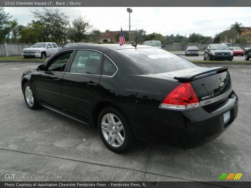 Black / Ebony 2010 Chevrolet Impala LT