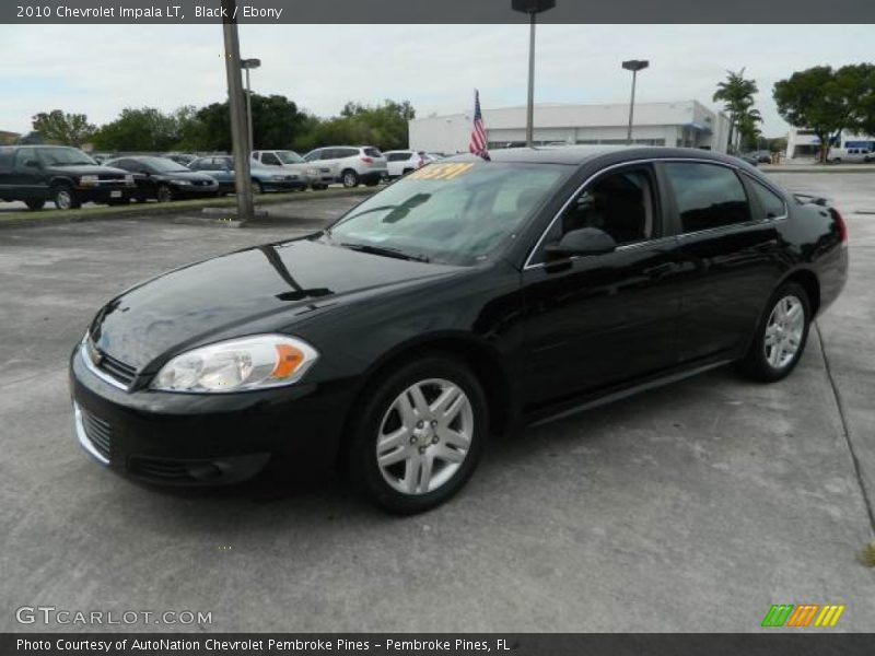 Black / Ebony 2010 Chevrolet Impala LT