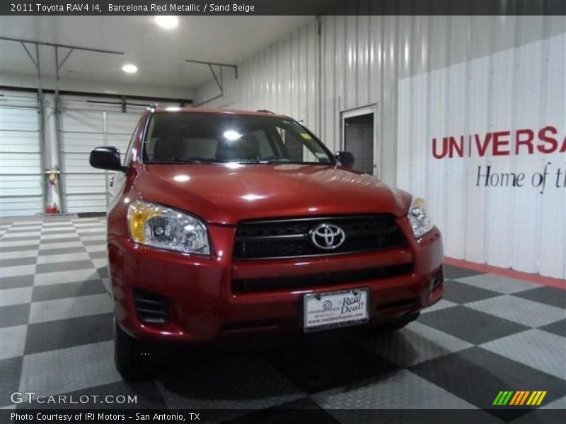 Barcelona Red Metallic / Sand Beige 2011 Toyota RAV4 I4