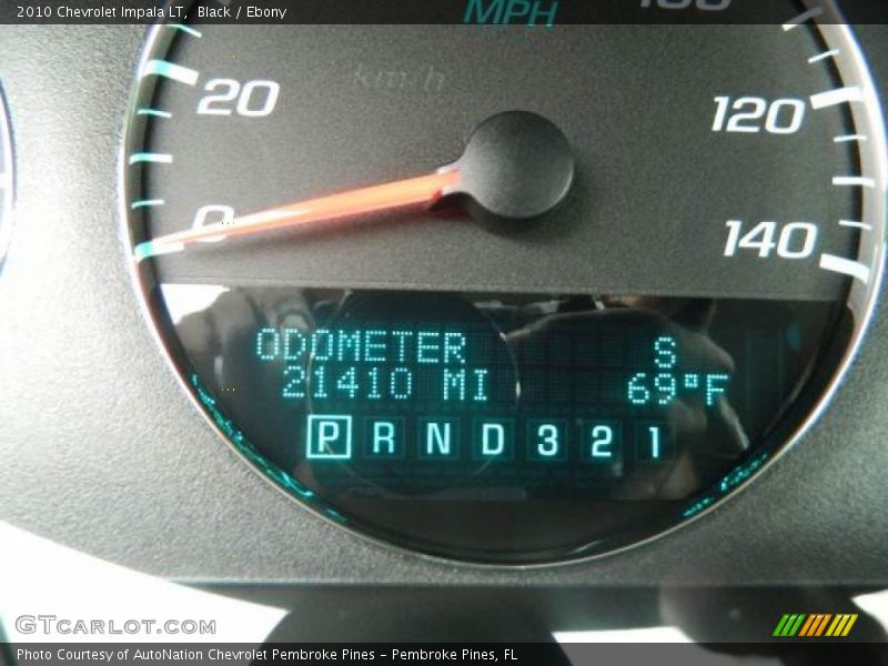 Black / Ebony 2010 Chevrolet Impala LT