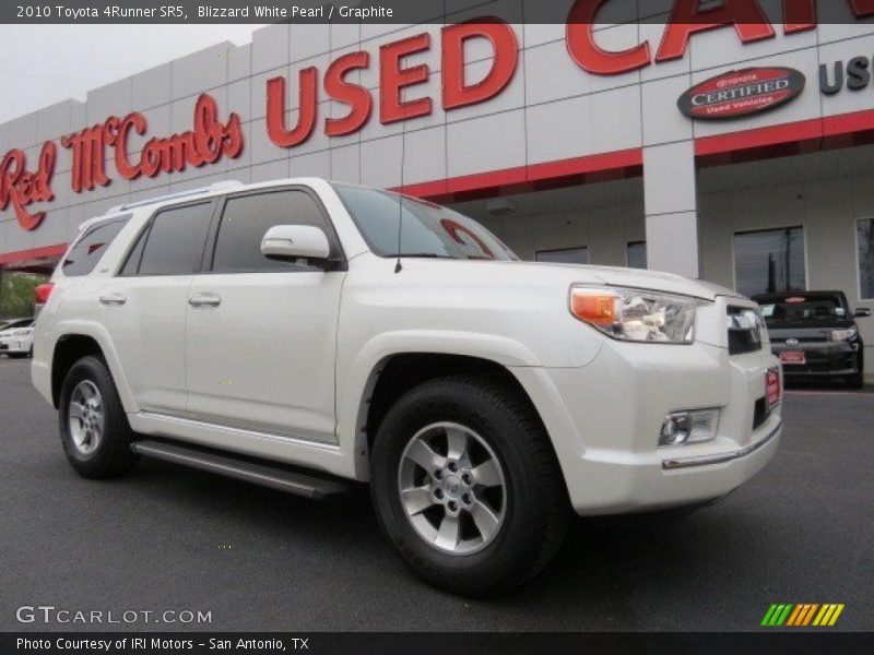 Blizzard White Pearl / Graphite 2010 Toyota 4Runner SR5