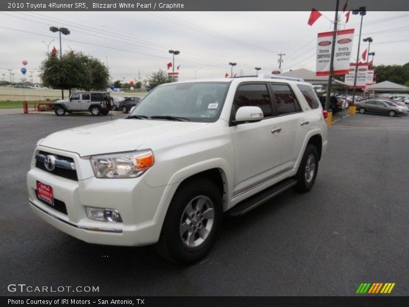 Blizzard White Pearl / Graphite 2010 Toyota 4Runner SR5