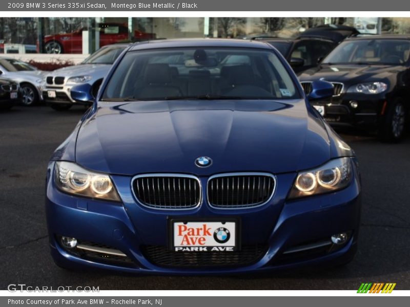 Montego Blue Metallic / Black 2009 BMW 3 Series 335xi Sedan
