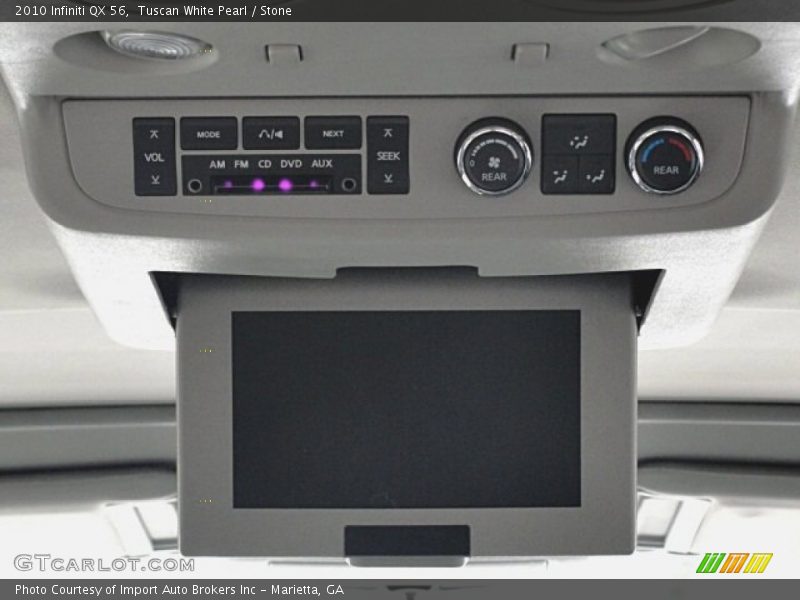 Tuscan White Pearl / Stone 2010 Infiniti QX 56