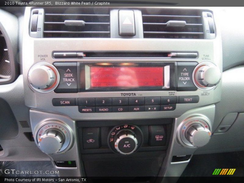 Blizzard White Pearl / Graphite 2010 Toyota 4Runner SR5