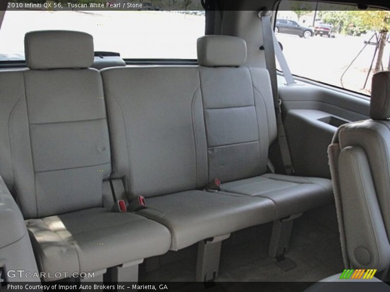 Tuscan White Pearl / Stone 2010 Infiniti QX 56