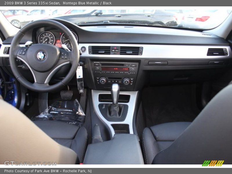 Montego Blue Metallic / Black 2009 BMW 3 Series 335xi Sedan