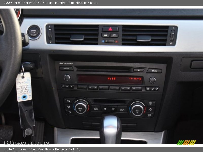 Montego Blue Metallic / Black 2009 BMW 3 Series 335xi Sedan