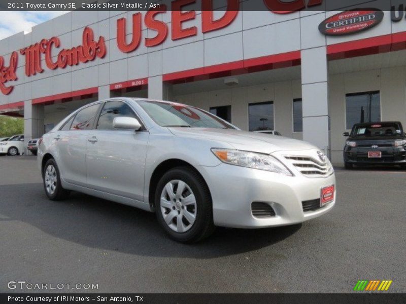 Classic Silver Metallic / Ash 2011 Toyota Camry SE