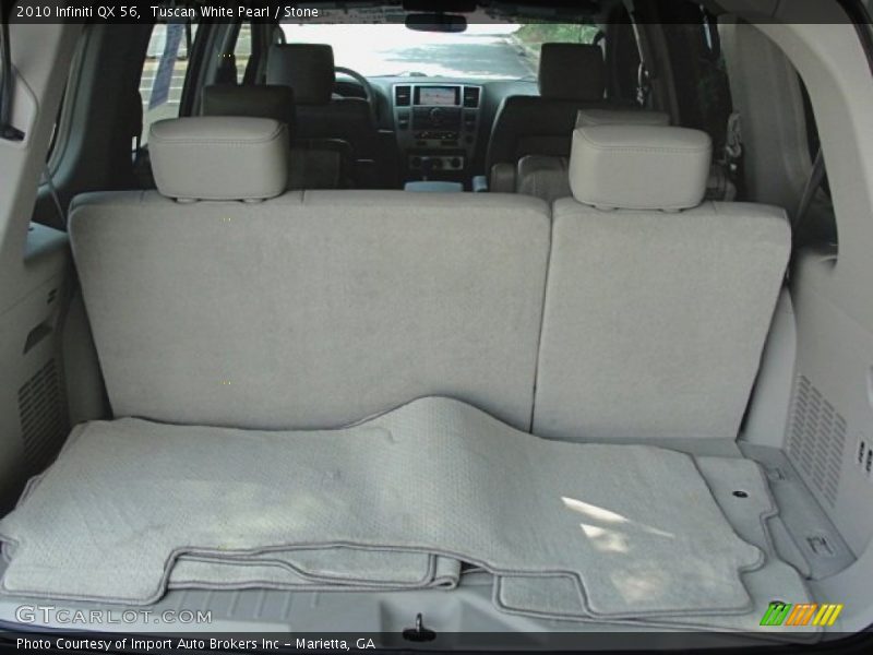 Tuscan White Pearl / Stone 2010 Infiniti QX 56