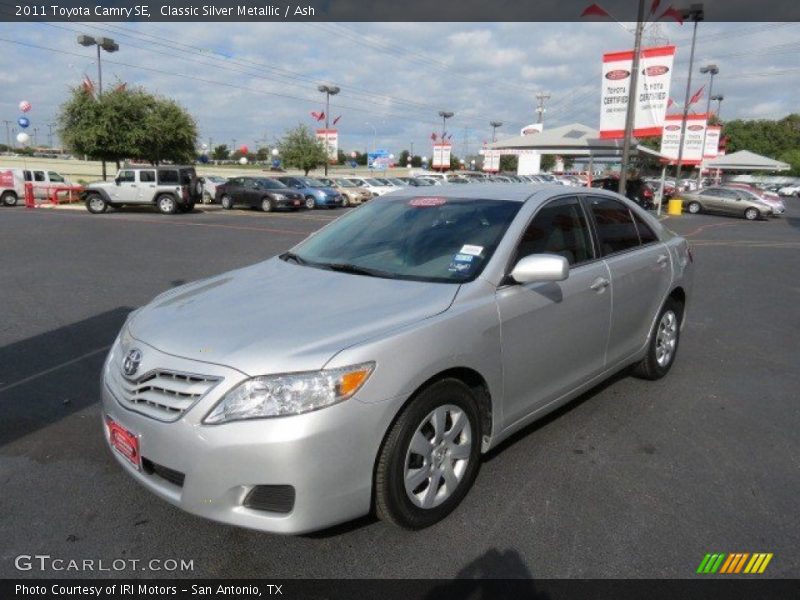 Classic Silver Metallic / Ash 2011 Toyota Camry SE