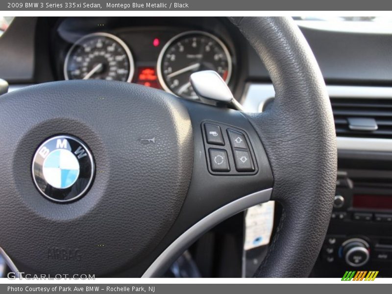 Montego Blue Metallic / Black 2009 BMW 3 Series 335xi Sedan