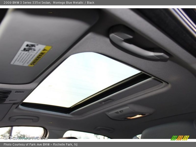 Montego Blue Metallic / Black 2009 BMW 3 Series 335xi Sedan