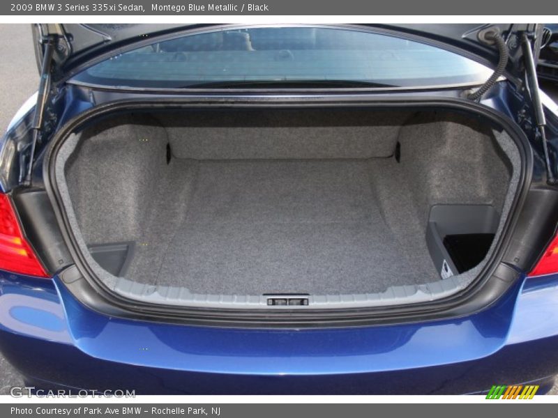 Montego Blue Metallic / Black 2009 BMW 3 Series 335xi Sedan
