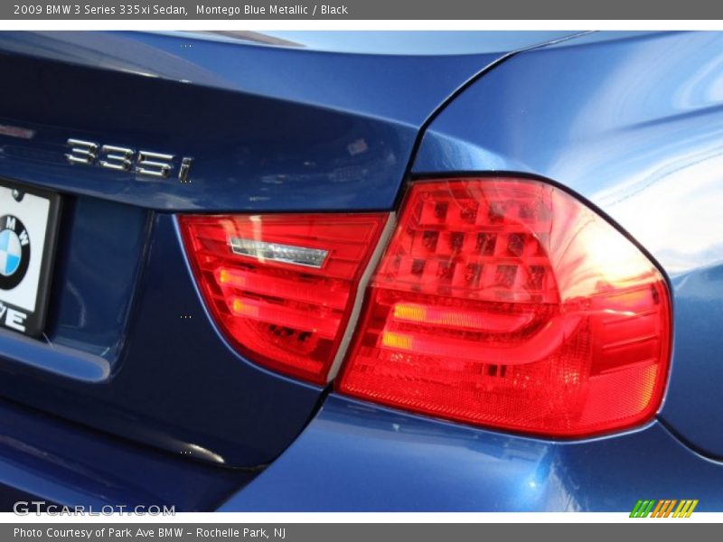 Montego Blue Metallic / Black 2009 BMW 3 Series 335xi Sedan