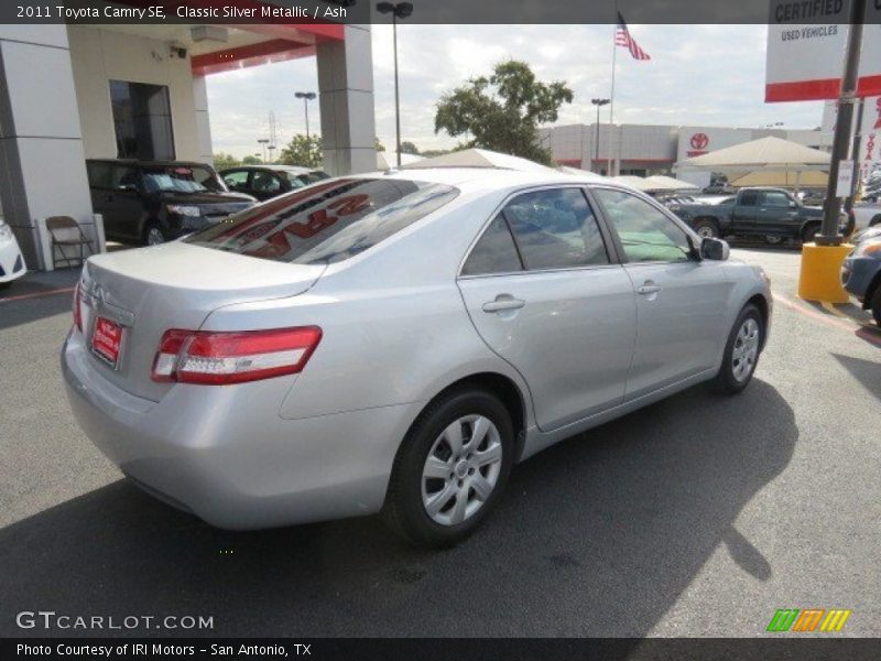 Classic Silver Metallic / Ash 2011 Toyota Camry SE