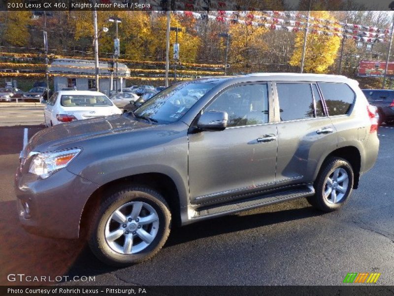 Knights Armor Pearl / Sepia 2010 Lexus GX 460