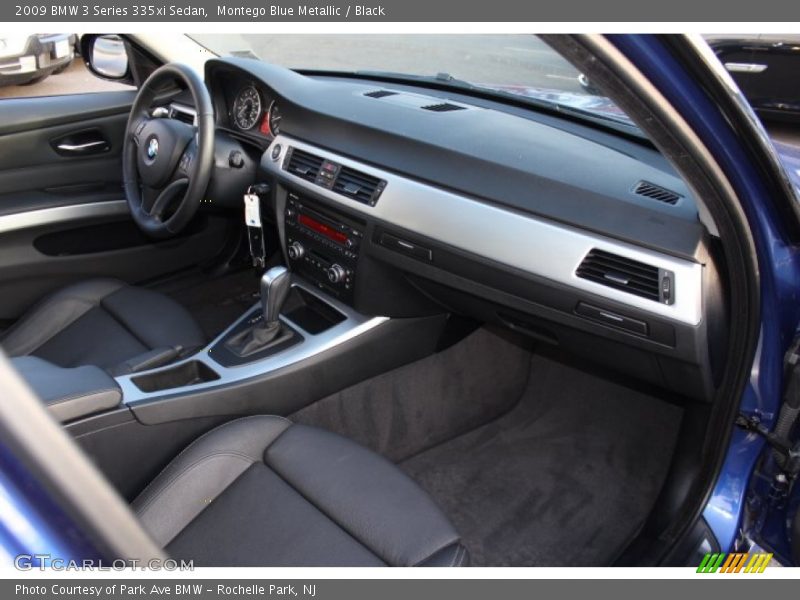 Montego Blue Metallic / Black 2009 BMW 3 Series 335xi Sedan