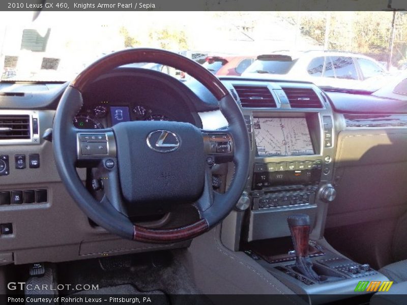 Knights Armor Pearl / Sepia 2010 Lexus GX 460