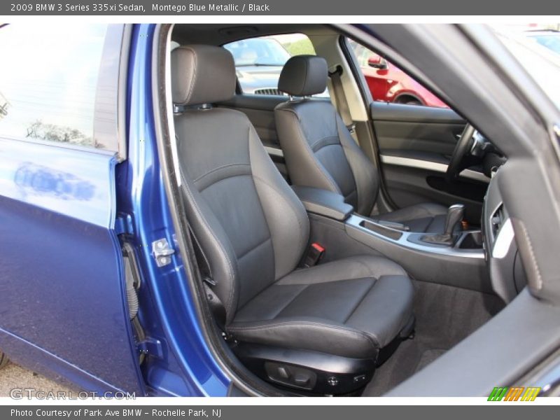 Montego Blue Metallic / Black 2009 BMW 3 Series 335xi Sedan