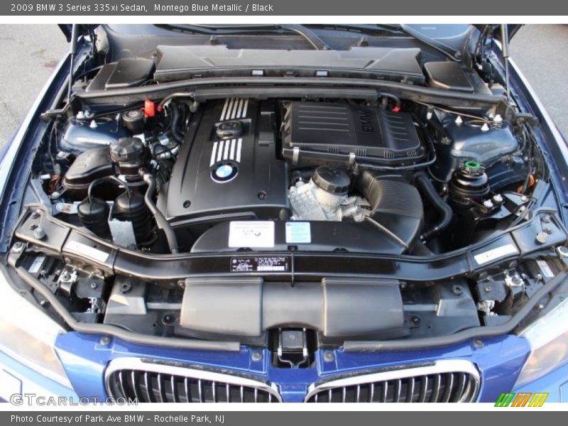 Montego Blue Metallic / Black 2009 BMW 3 Series 335xi Sedan