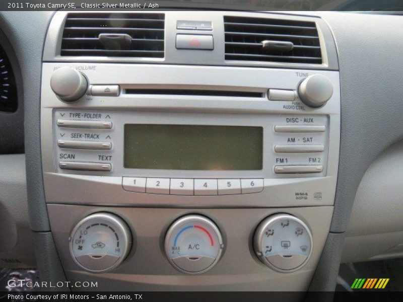 Classic Silver Metallic / Ash 2011 Toyota Camry SE