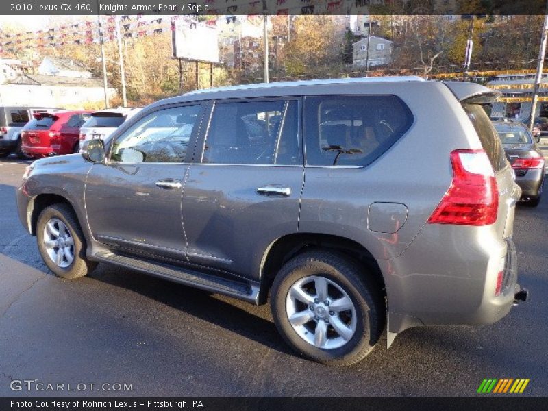 Knights Armor Pearl / Sepia 2010 Lexus GX 460