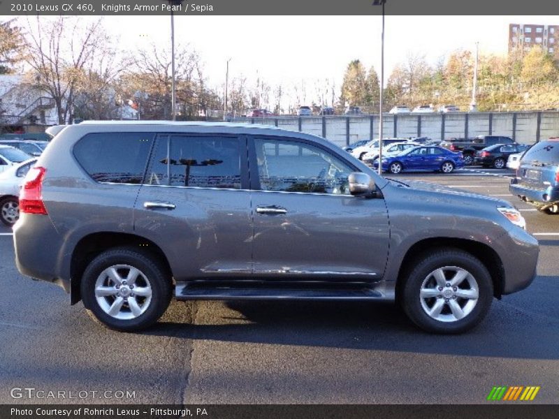 Knights Armor Pearl / Sepia 2010 Lexus GX 460