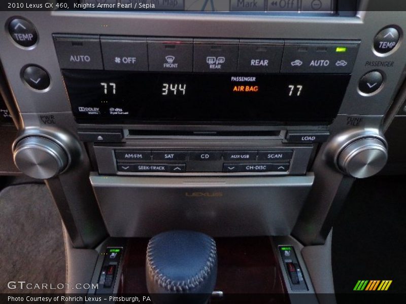 Knights Armor Pearl / Sepia 2010 Lexus GX 460