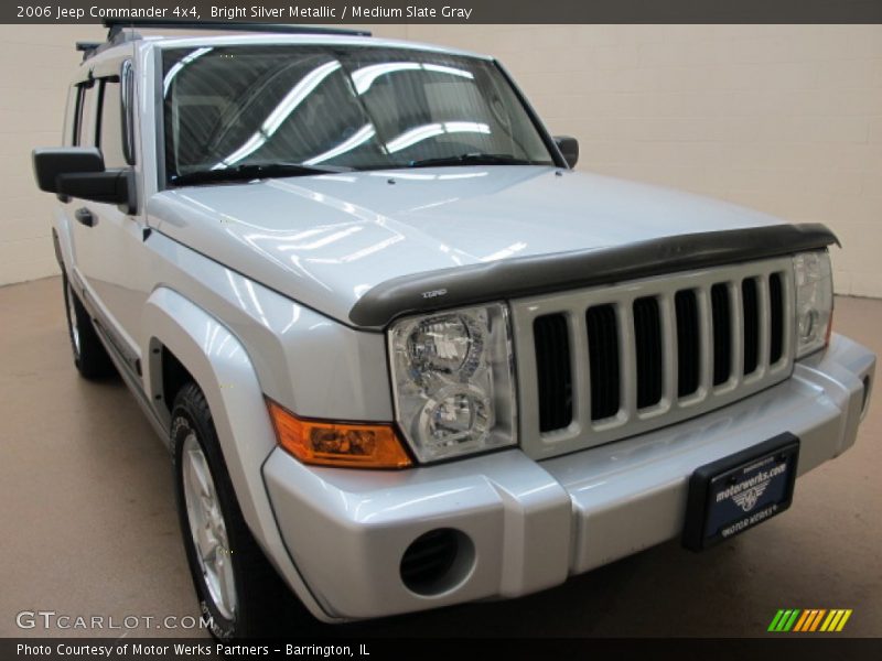 Bright Silver Metallic / Medium Slate Gray 2006 Jeep Commander 4x4