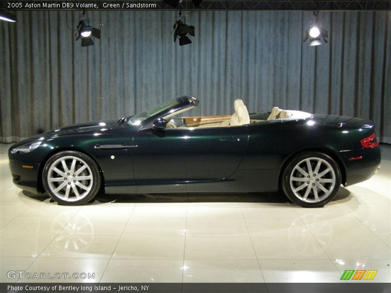 Green / Sandstorm 2005 Aston Martin DB9 Volante