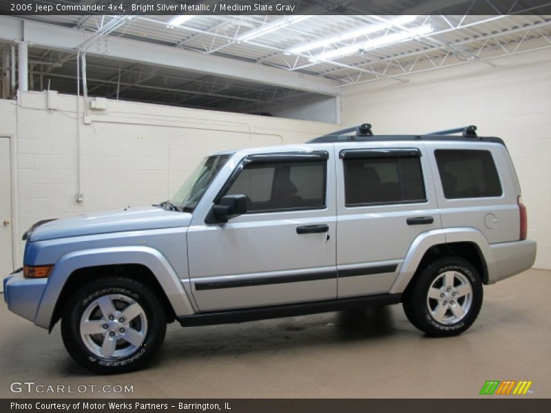 Bright Silver Metallic / Medium Slate Gray 2006 Jeep Commander 4x4