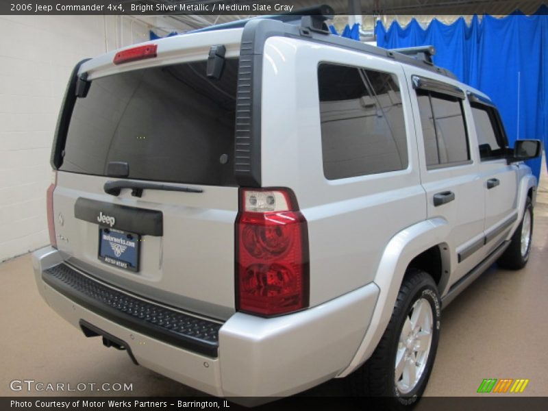 Bright Silver Metallic / Medium Slate Gray 2006 Jeep Commander 4x4