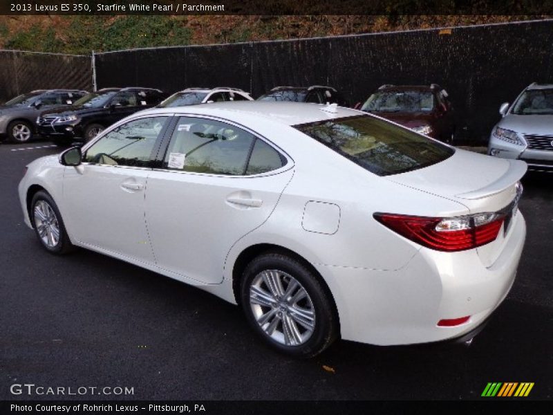 Starfire White Pearl / Parchment 2013 Lexus ES 350