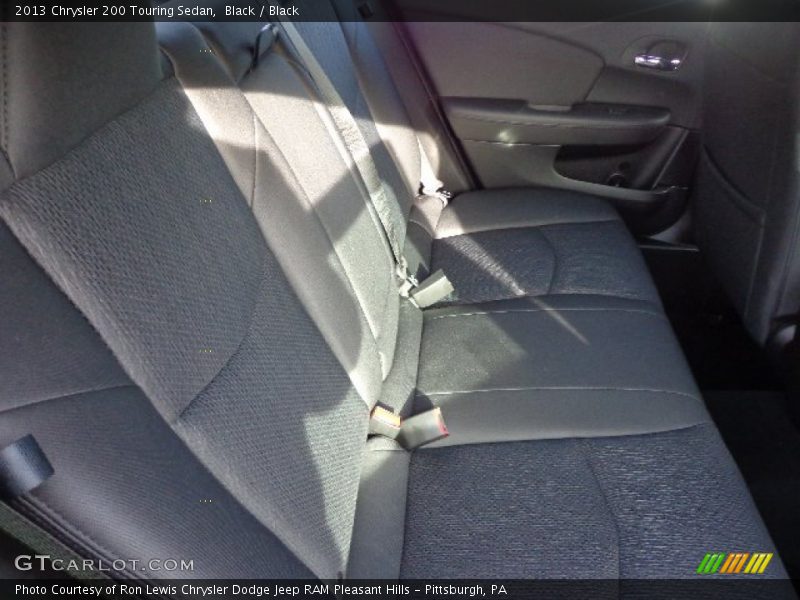 Black / Black 2013 Chrysler 200 Touring Sedan