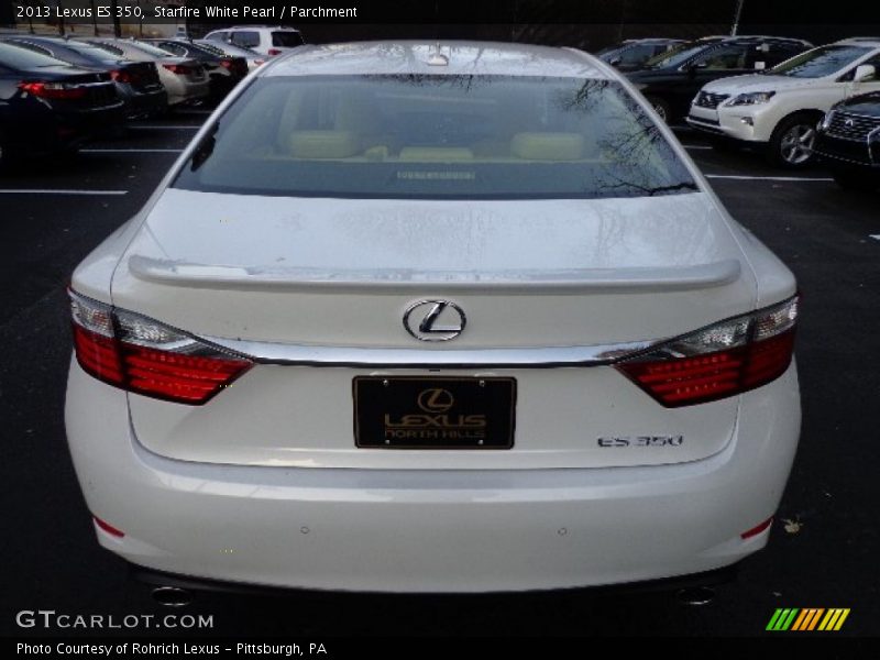 Starfire White Pearl / Parchment 2013 Lexus ES 350