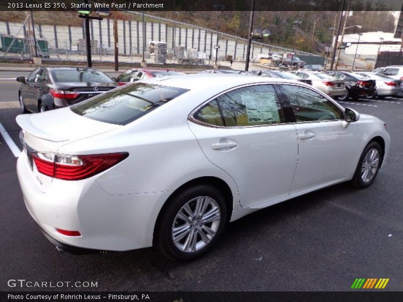 Starfire White Pearl / Parchment 2013 Lexus ES 350