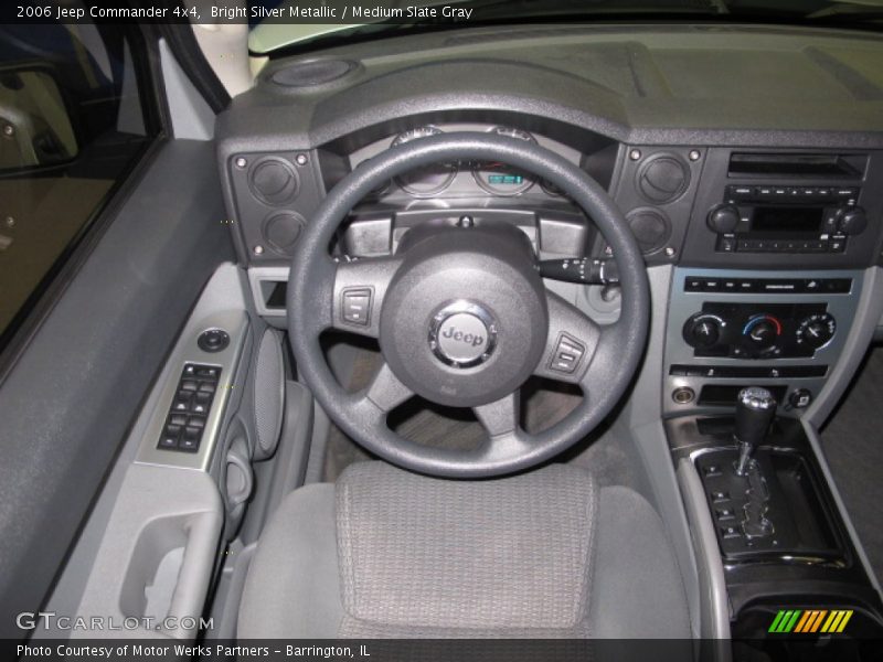 Bright Silver Metallic / Medium Slate Gray 2006 Jeep Commander 4x4