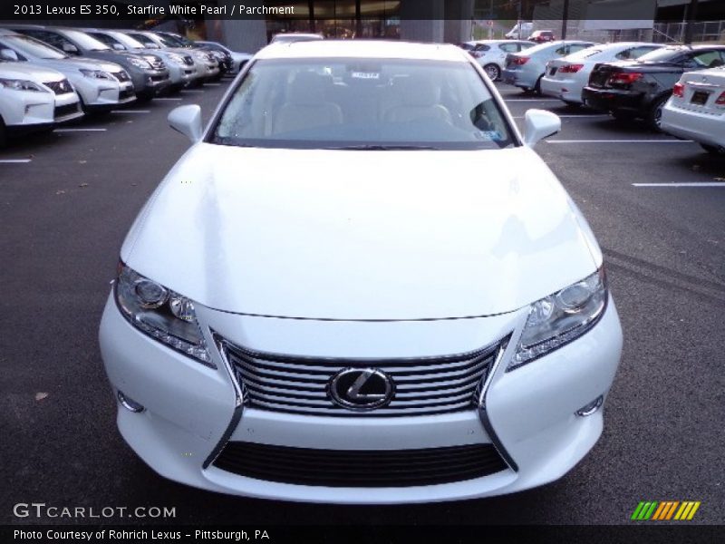 Starfire White Pearl / Parchment 2013 Lexus ES 350