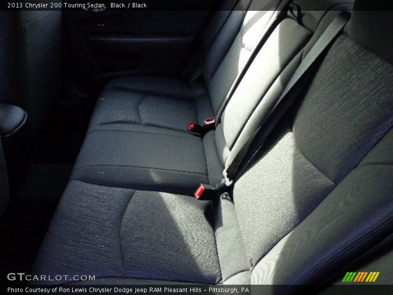 Black / Black 2013 Chrysler 200 Touring Sedan