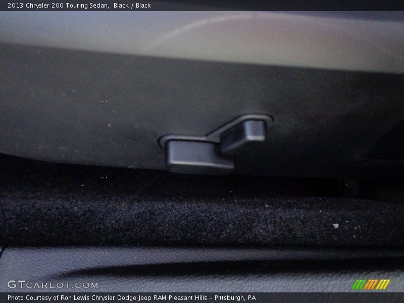Black / Black 2013 Chrysler 200 Touring Sedan