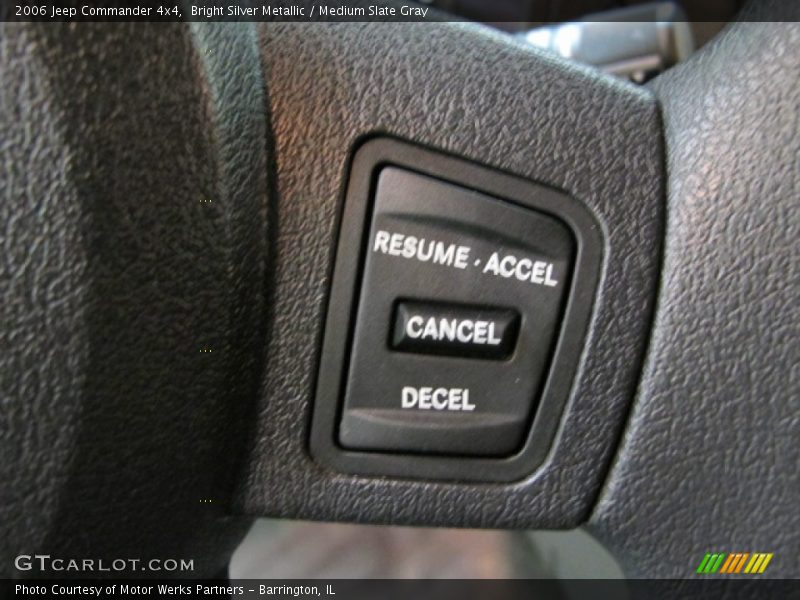 Bright Silver Metallic / Medium Slate Gray 2006 Jeep Commander 4x4