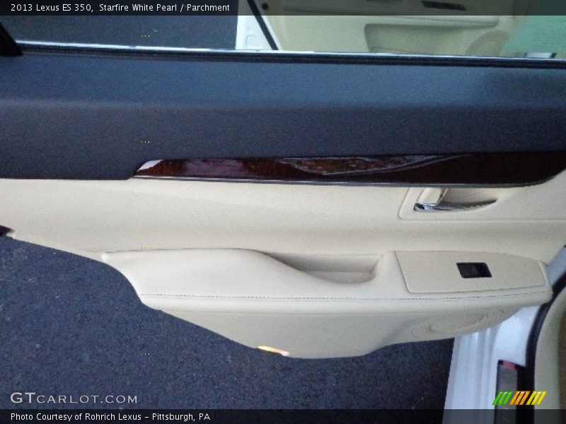 Starfire White Pearl / Parchment 2013 Lexus ES 350