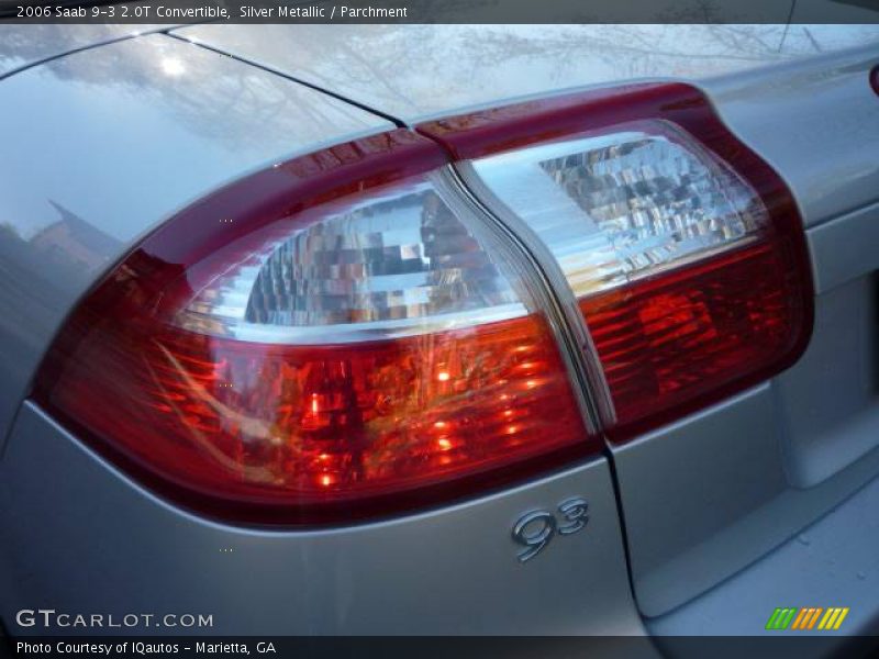 Silver Metallic / Parchment 2006 Saab 9-3 2.0T Convertible