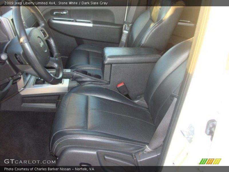 Stone White / Dark Slate Gray 2009 Jeep Liberty Limited 4x4