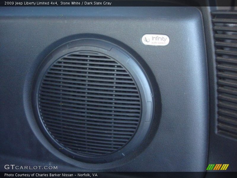 Stone White / Dark Slate Gray 2009 Jeep Liberty Limited 4x4